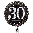 thumbnail image 3 of 70th Birthday Holographic Foil Balloon - Superior Float Time, Enhances Any Celebration!, 3 of 6