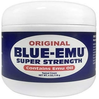Blue Emu Arthritis Maximum Pain Relief Topical Cream for Muscles, Joints  and Strains w/Emu Oil, 3oz, 1 Pack