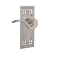 thumbnail image 2 of Nostalgic Warehouse Craftsman Plate Privacy Manor Lever in Satin Nickel, 2 of 3
