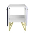 thumbnail image 2 of Annecy 24 Navy Blue Bathroom Vanity Cabinet Only (SM-BV212NB), 2 of 3