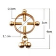 thumbnail image 3 of HOOUN 1Pcs Nipple Rings Stainless Steel Women Girls Fashion Body Piercing Jewelry-Mixcolor, 3 of 8