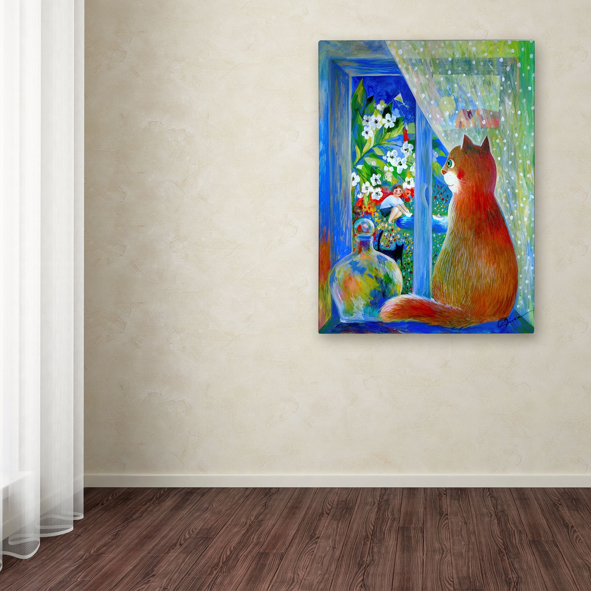 Trademark Fine Art 'After the Storm' Canvas Art by Oxana Ziaka
