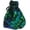 Green, variant on Women Glitter Handbag Crossbody Bag Sequins Drawstring Bucket Shoulder Bag