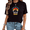 Black-1, variant on Black Cat Dad Club DJ Cat With Headphones Sunglasses Print Tshirt Graphic Tees Shirts Cat Lover Casual Short Sleeve Tops S-5XL
