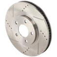 thumbnail image 2 of New Vented Brake Disc Compatible With Buick Cadillac Chevrolet Impala SS 6 Cyl 3.8L Impala Base 6 Cyl 3.4L Park Avenue Ultra 6 Cyl 3.8L 1997-2005 By 19902 55034 56641 65935 101703, 2 of 8