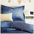 thumbnail image 6 of CGK Linens Kids Duvet Cover Set with Matching Pillowcases - Full Size, Cosmic Nightfall, 6 of 6