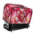 thumbnail image 1 of Funda para tostadora Hazbin Hotel de 2 rebanadas, funda protectora contra el polvo y las huellas dactilares para pan, de poliéster, fundas para pequeños electrodomésticos de cocina, 1 of 6