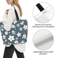 thumbnail image 3 of Kdxio Blue Flower Casual Tote Bags Women Big Capacity Shoulder Bag for Women Travel Shoulder Bags Handbags, 3 of 8