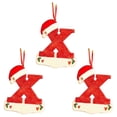 thumbnail image 2 of Navidad Little Red Hat Carta Colgante DIY Escribible Nombre 26 Carta Colgante Wmkox8yii gf6313, 2 of 4