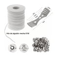 thumbnail image 2 of 122m Kit De Mecha De Vela Mecha Accesorios Para Hacer Velas, 2 of 4
