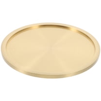 CRILSTYLEO 1Set Simple Design Square Copper Coaster for Glass Table Cup Holder