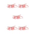 thumbnail image 2 of Minnieouse Caja de anillo de boda, collar de novia, soporte de almacenamiento, pulseras, organizador de paquetes, joyería, accesorios de viaje, caja de Type8 NO8 Minnieouse CBP188187, 2 of 5