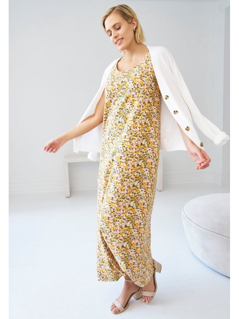 chinese dress ladies Faith Knit Maxi Dress  Diva's Den Fashion, LLC