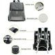 thumbnail image 5 of ZHAOCHENG Mochila transportadora para mascotas para perros y gatos pequeños, diseño ventilado, correas de seguridad, NEGRO, 5 of 5