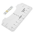 thumbnail image 3 of Alignment Ruler, Ruler Sophisticated Design Clear Scale Durable Accurate Measurement  For Home For Family, 3 of 8