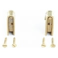 thumbnail image 3 of Pair Carpet Stair Rod Brackets Solid Brass Swivel Hinge | Renovator's Supply, 3 of 7