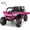 Pink, variant on VIBESPARK 24V 2 Seater Ride on Toys UTV with Remote Control, Electric Ride on Cars for Kids, Power Car Wheels, Colorful LED Lights, Bluetooth, Storage Space, Pink