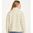 thumbnail image 5 of Merino Wool Cardigan for Women Made By Aran Woollen Mills, 5 of 5