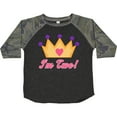 thumbnail image 3 of Inktastic Princess Crown 2nd Birthday I'm Two Girls Toddler T-Shirt, 3 of 5