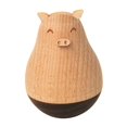 thumbnail image 1 of Juguete de madera para vaso, hecho a mano, figura de animal de madera, juguete para decoración del hogar, adorno de regalo Cerdo, 1 of 6