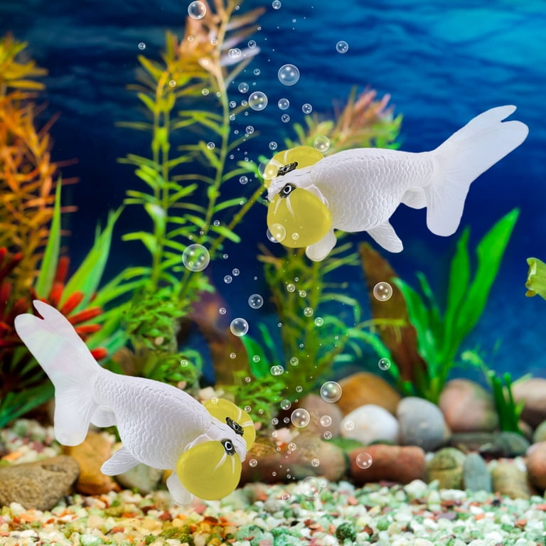 fake fish and poles LDEXIN 2 Pack Silicone Artificial Aquarium Floating Clownfish Decoration Tank Decor Underwater Saltwater Fish Glowing Ornament : Pet Supplies CHANGING FUNCIONALITY Offering a fun and sophisticated way of changing the colors of the light in the tank with ease Kid Casters Pink Tangle-Free Fishing