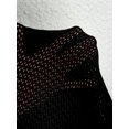 thumbnail image 5 of Women's Crochet Knit Cardigan Tie Front Long Sleeve Cropped Casual Sweater, 5 of 6