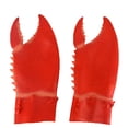 thumbnail image 1 of Garras de langosta gigante JAMW Guantes de disfraces rojas, 1 of 5