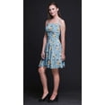 thumbnail image 4 of Bimba Robe Soleil Mini à Taille Smockée pour Femmes à Imprimé Floral, Tenue de Fête d'Été pour les Vacances - Moyen, 4 of 5