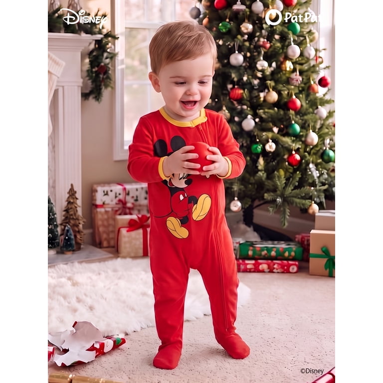 Disney Mickey Mouse Baby Footed Coverall photo 6