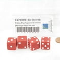 thumbnail image 2 of Red Dice with White Pips Squared Corners 19mm (3/4in) Pack of 4 Wondertrail, 2 of 2