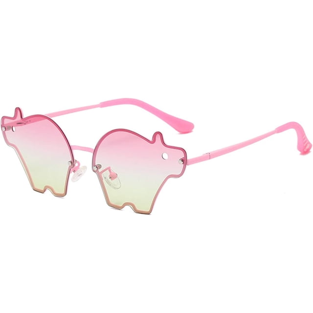 Gafas de sol para niños ... pequeños Gafas de sol de metal con forma de hipopótamo T