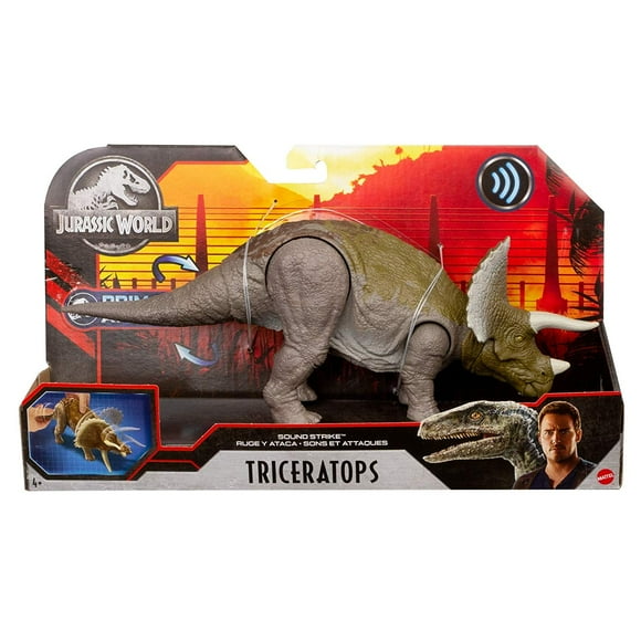 Figura de acción Jurassic World Triceratops