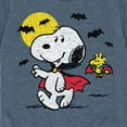 thumbnail image 3 of Peanuts - Vampire Snoopy and Woodstock - Toddler And Youth Short Sleeve Graphic T-Shirt, 3 of 6