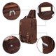thumbnail image 4 of KAUKKO Canvas Messenger Bag Cross Body Shoulder Sling Backpack Travel Senderismo Chest Bag, 4 of 5