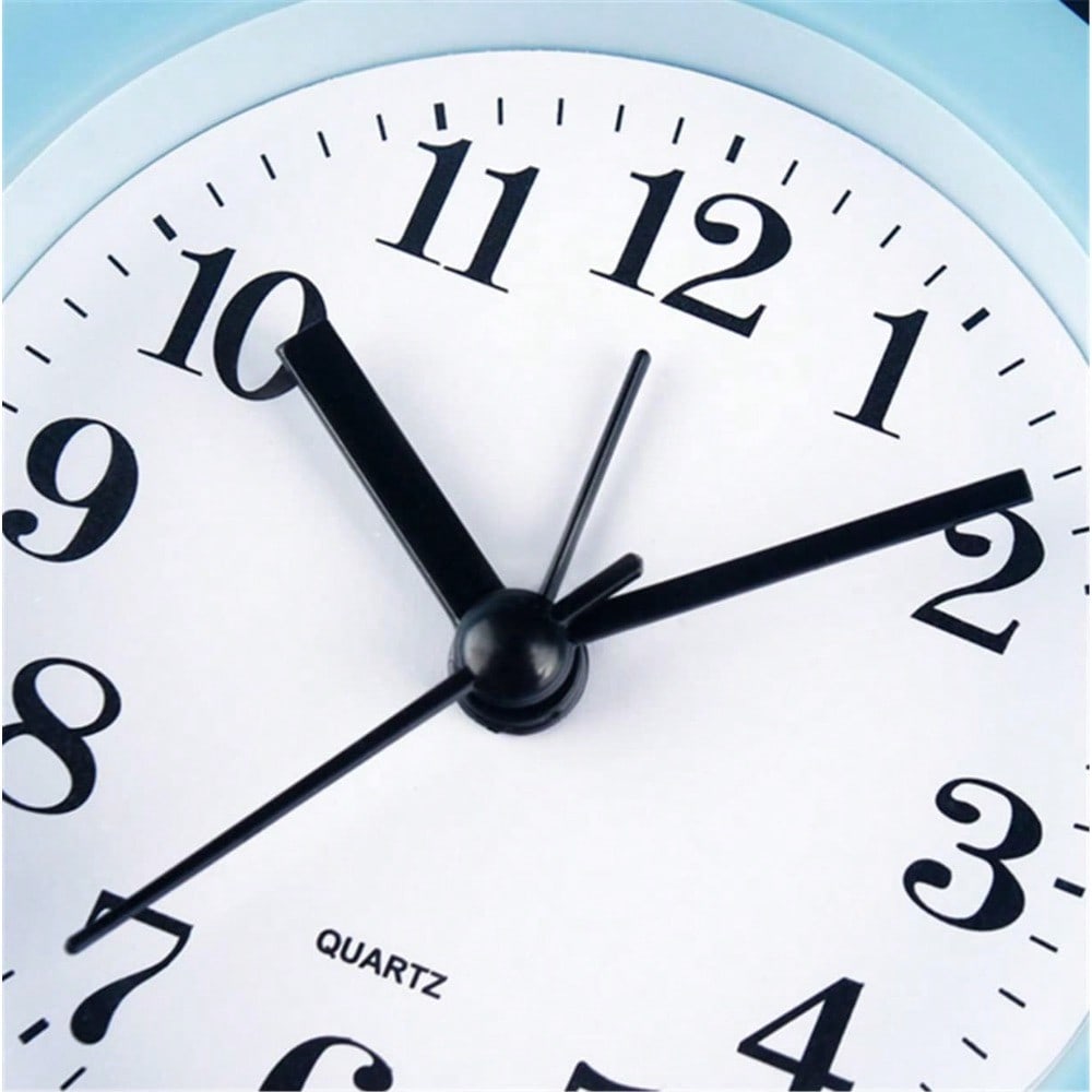 Double Bell Kids Alarm Clock, Classic Analog Design to Teach Children Time Management