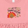 thumbnail image 4 of Inktastic My First Thanksgiving Cute Turkey Girls Baby Dress, 4 of 5