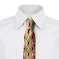 thumbnail image 2 of Geometric Necktie, Diamond Shaped Formations, Dress Tie, 3.7", Cream Multicolor, by Ambesonne, 2 of 3