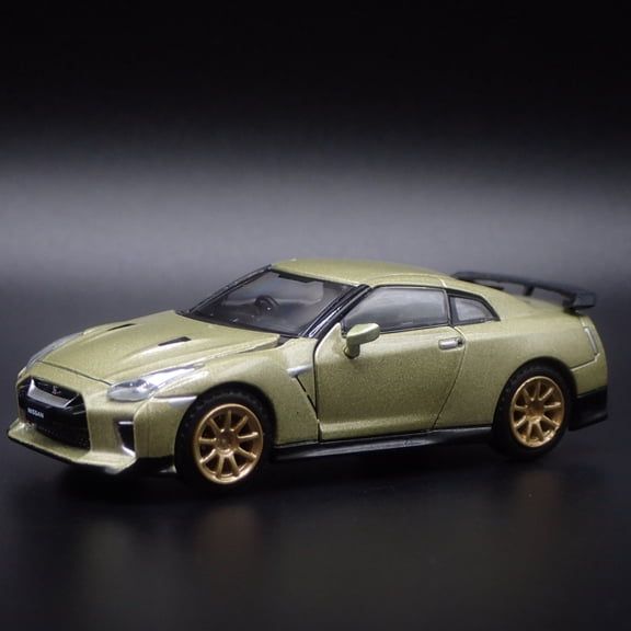 Open Box 2022 22 NISSAN GTR R35 T-SPEC 1:64 SCALE COLLECTIBLE DIORAMA DIECAST MODEL CAR