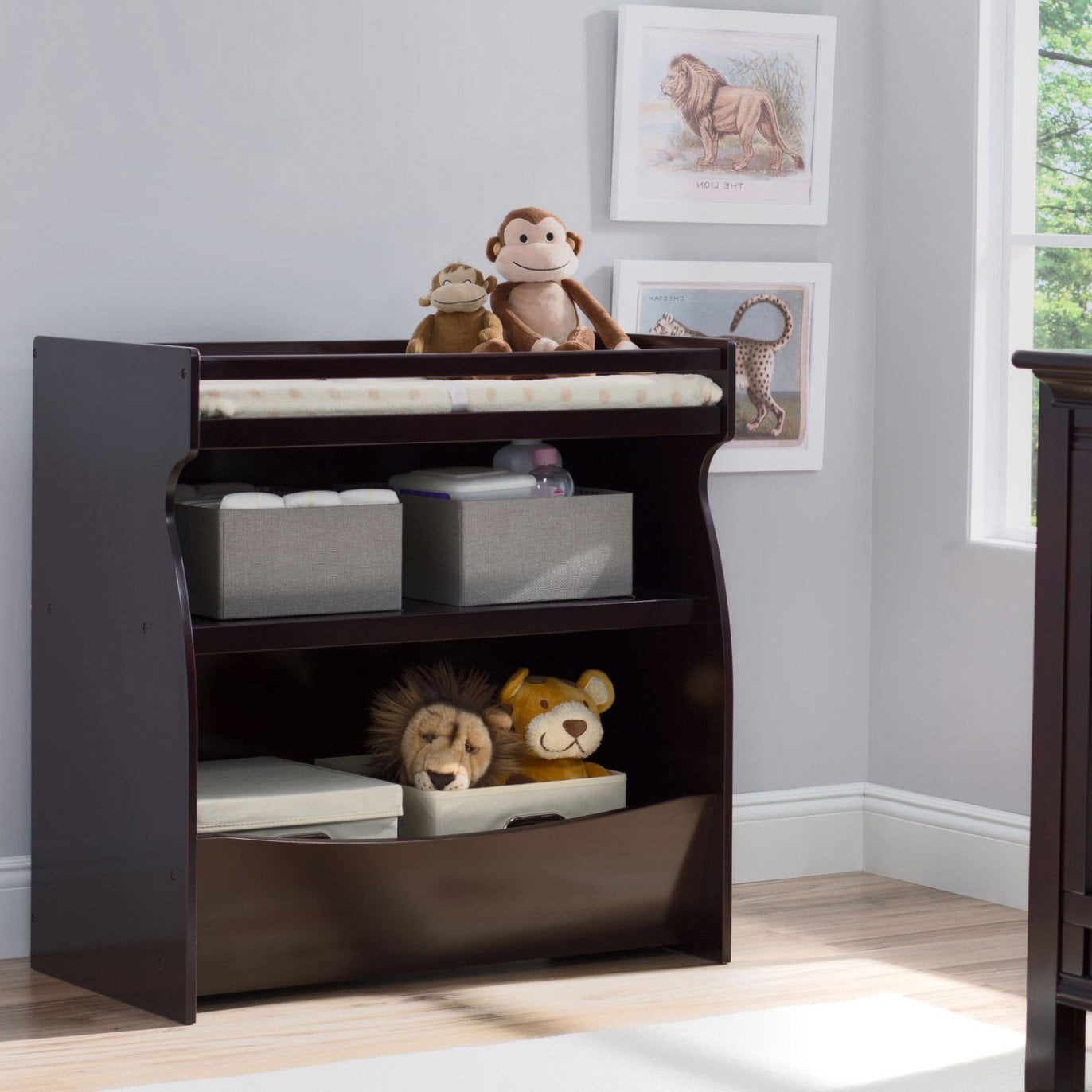 delta 2 in 1 changing table