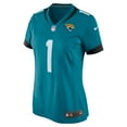 thumbnail image 2 of Women's Nike Travis Etienne Teal Jacksonville Jaguars Game Jersey, 2 of 4