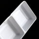 thumbnail image 3 of Cateissary 24 unids/set paleta de pintura de 3 compartimentos fácil de limpiar para paletas de bandejas de pintura artística sin desorden Suministros de escritura y corrección, 3 of 6