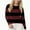 Brick Red_1, variant on Long Sleeve Shirts for Women Fall Dressy Casual Blouses Fashion Striped Tunic Tops