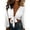 White*, variant on Women's Swimwear Cover Ups Tops Tie Front Knot Swimsuit Bikini Bathing Suit Long Sleeve Soft Beach Wrap Shirt