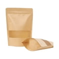 thumbnail image 1 of Bolsas de comida kraft LAB.G 100 Bolsas Stand Up Pouch con ventana Para 250g café, 1 of 4