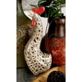 thumbnail image 3 of DecMode 10" Indoor Outdoor Standing Rooster Garden Sculpture with Reactive Glaze Finish (2 Pack), 3 of 9