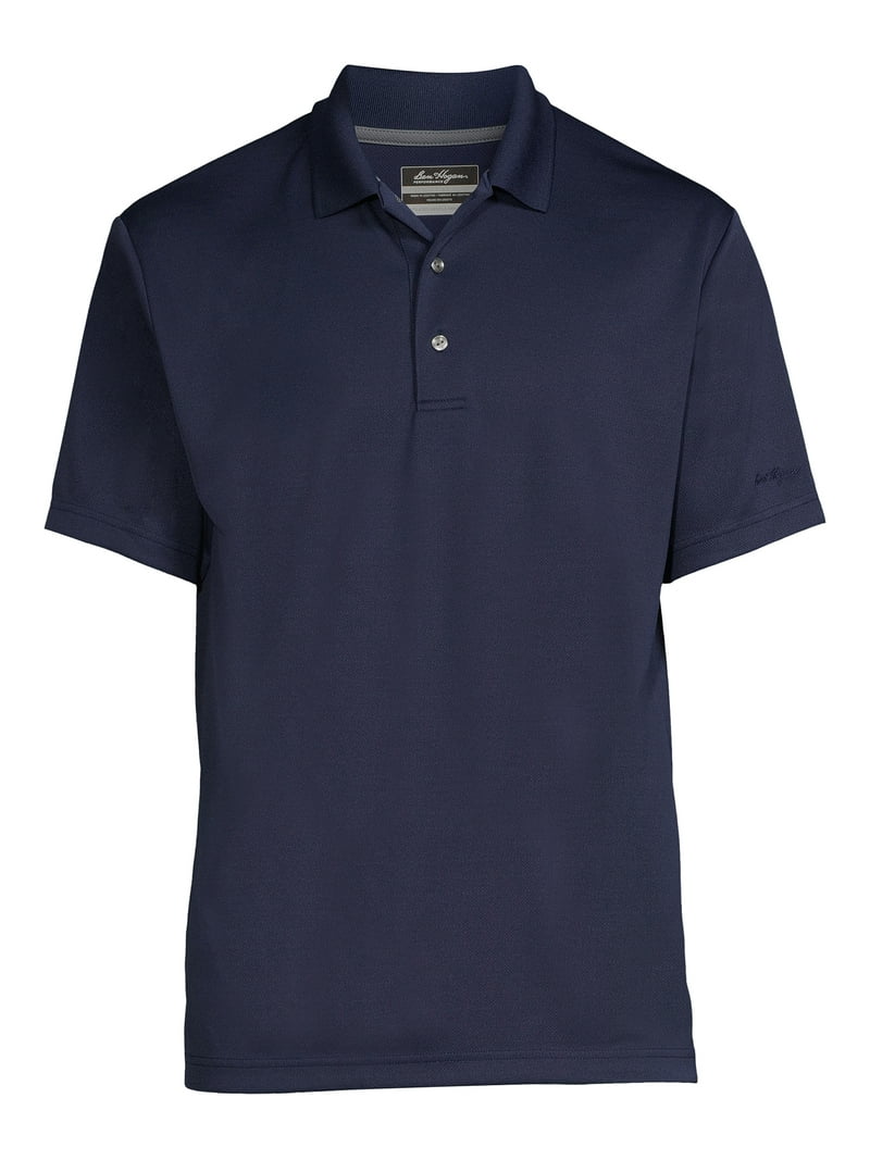 Ben Hogan Men's Ventilated Golf Polo Shirt, Moisture-Wicking
