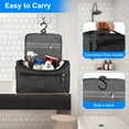 thumbnail image 3 of EEEkit Large Hanging Travel Toiletry Bag, Waterproof Makeup Organizer for Men Women, 3 of 6