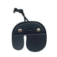 thumbnail image 2 of DYNWAVECA Archery Finger Tab Gear Finger Grips PU Leather Accessories Finger Protector black, 2 of 9