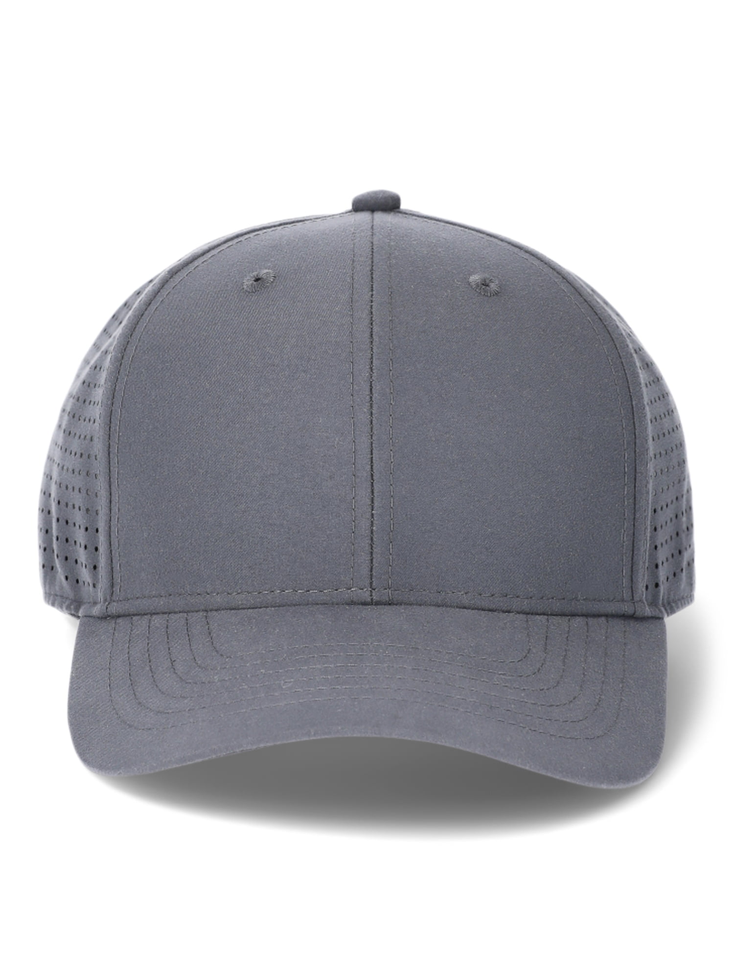 Athletic Works Men's Performance Baseball Hat, Grey