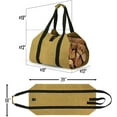 thumbnail image 6 of Enroslu Sturdy Waxed Canvas Firewood Log Carrier, Durable Firepalce Wood Bag with Reinforce Duty Straps, 6 of 7